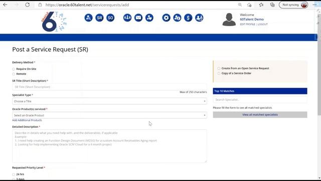 Find an Oracle consultant in 60 seconds on 60Talent смотреть онлайн