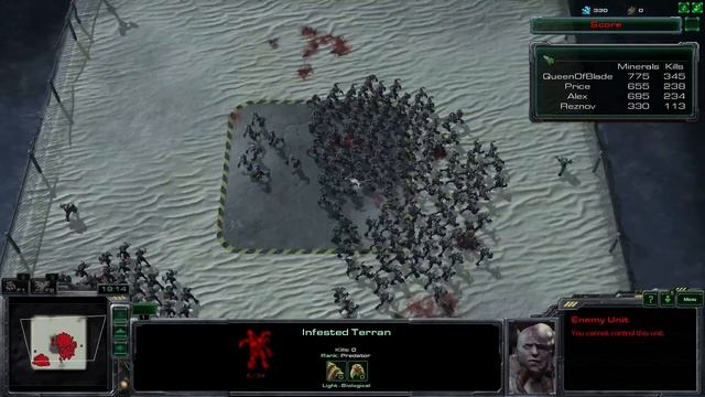 StarCraft 2 Custom Game Zombie Arena смотреть онлайн