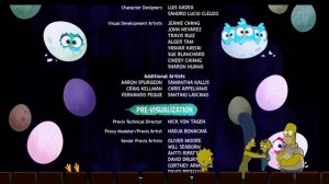 The Simpsons Theater: The Angry Birds Movie (2016) credits
