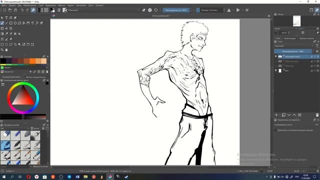 krita / рисую сосочку нереалочку под музыку смотреть онлайн