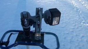 Адаптер шуруповерт ледобур