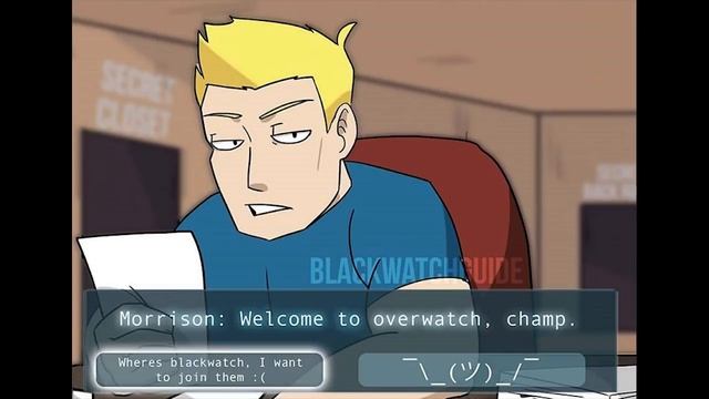 The Dating SIM - Jesse's Blackwatch Survival Guide | Overwatch Comic Dub смотреть онлайн
