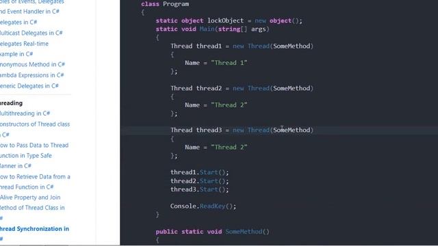 Thread and Multi Thread in C# with Examples | Thread vs Task | Parallel Program | #thread | TTP | # смотреть онлайн