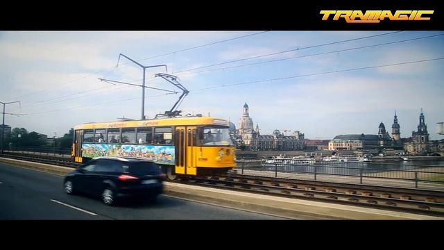 Dresden: 25 Jahre Straßenbahnmuseum & 50 Jahre Tatra T4D смотреть онлайн