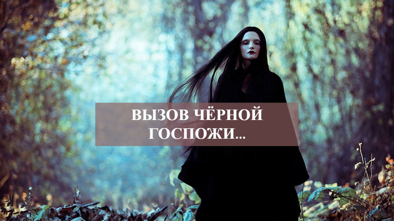 ВЫЗОВ ЧЁРНОЙ ГОСПОЖИ... смотреть онлайн