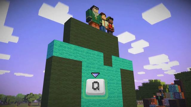 Minecraft Story Mode прохождение без комментариев-1 часть: Джесси и Рубен