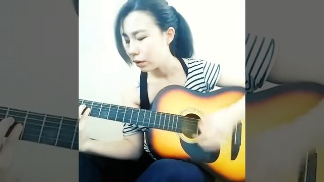 Нюша - цунами (кавер / cover Сафина Веалета) на гитаре смотреть онлайн