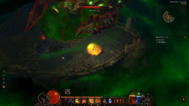Diablo 3 - Belial boss fight - Tricks on how to defeat him смотреть онлайн