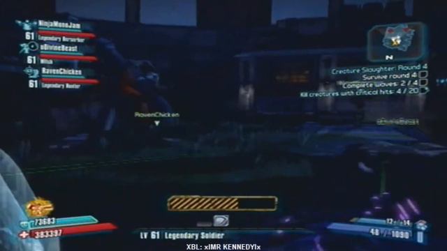 BL2: Creature Slaughter: Round 4 (UVHM / Commando) смотреть онлайн