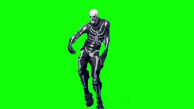 ✔️GREEN SCREEN EFFECTS: Fortnite Skull Trooper Dance смотреть онлайн