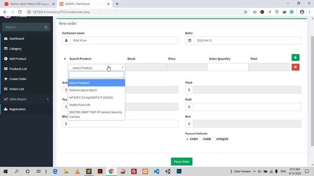 INVENTORY POINT OF SALE SYSTEM | POS in PHP смотреть онлайн