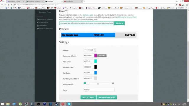 TwitchAlerts по русски полная настройка