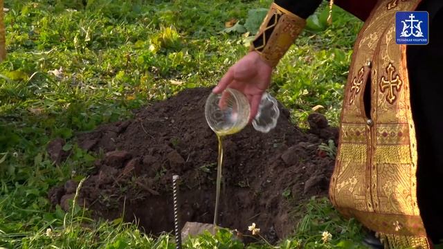 Освящение закладного камня Никольского храма в Глухих Полянах(Тульская епархия, 2020) смотреть онлайн