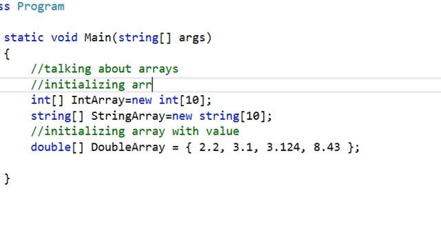 C# 6 Arrays смотреть онлайн