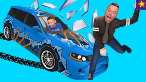 Наша МАШИНА Разбивает стекла в ДОМАХ Как ИГОРЬ стал Гонщиком КАСКАДЕРОМ