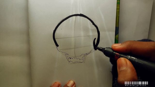 Drawing Skull? | ? how to draw easily | смотреть онлайн