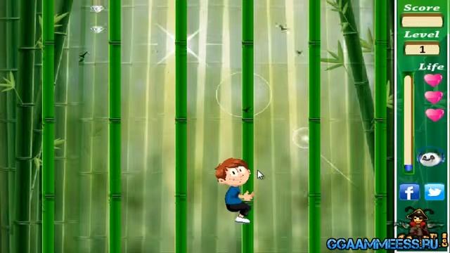 Flash games Бамбуковый поход Bamboo Trekking смотреть онлайн