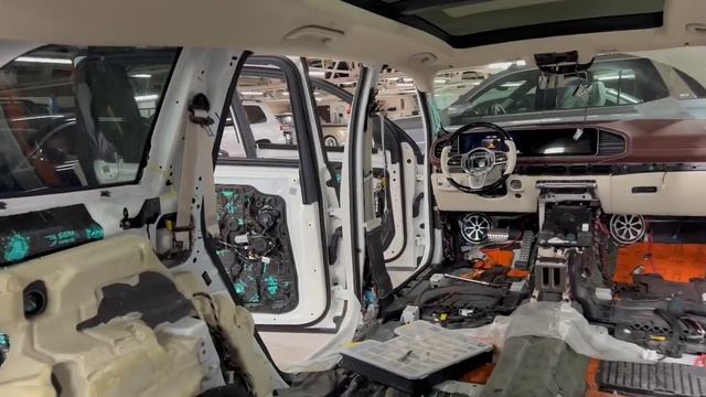 Переделываем GLS 167 в GLS Maybach - в ходе работ