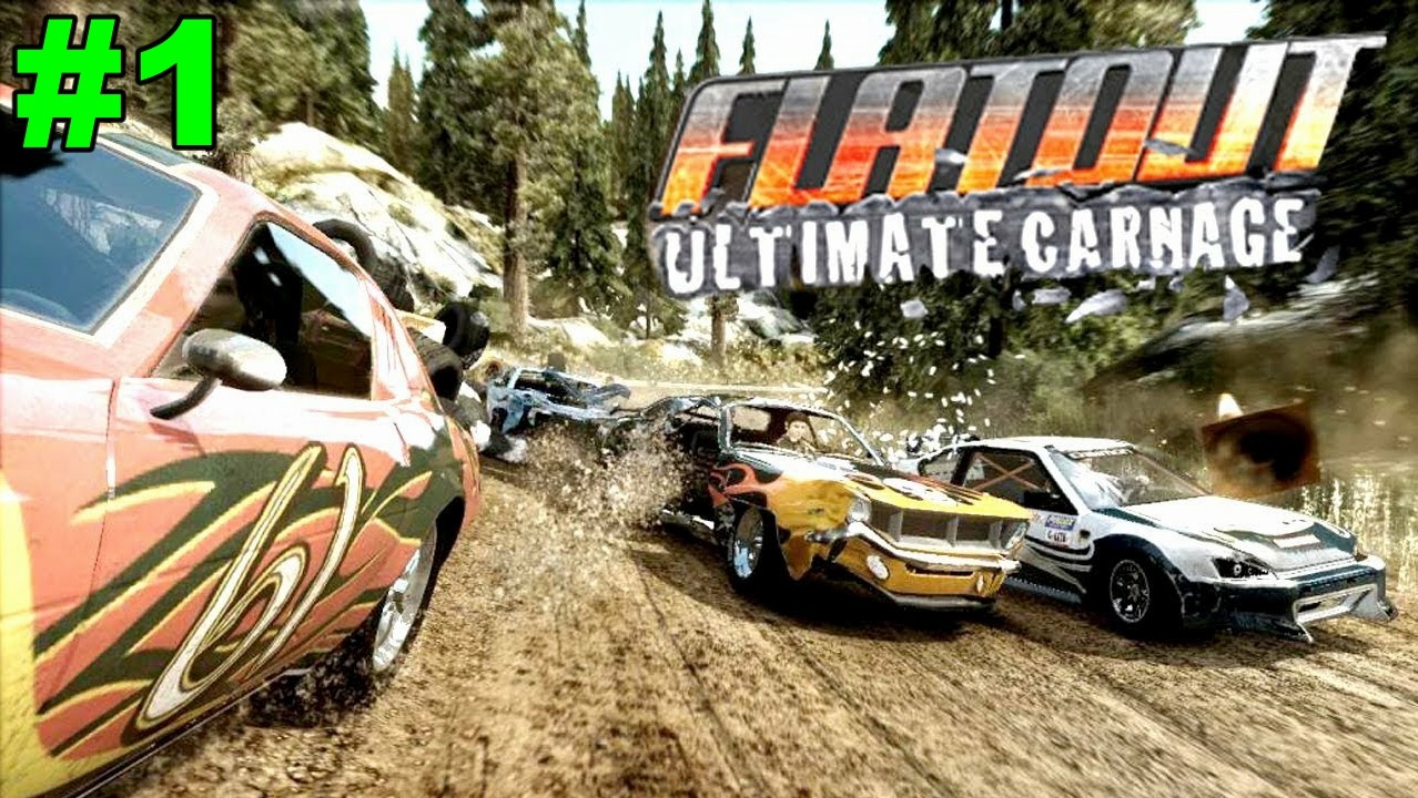 ?FlatOut: Ultimate Carnage(Режим Carnage). #1 смотреть онлайн