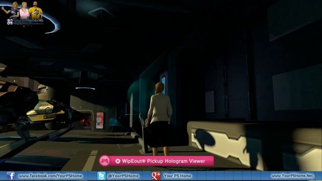 PlayStation Home Public Space Tour - WipEout Museum смотреть онлайн