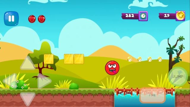 Blue Ball Adventures Jungle - Gameplay Walkthrough Part 1 (iOS, Android) смотреть онлайн