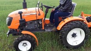 Обзор минитрактор Кентавр Т-24 про!за время его эксплуатации.