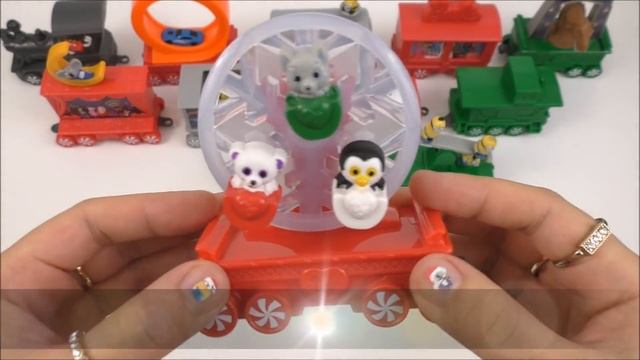 FULL WORLD SET 14 McDONALD'S HOLIDAY EXPRESS TRAIN HAPPY MEAL TOYS THOMAS AND FRIENDS 2017 2018 смотреть онлайн