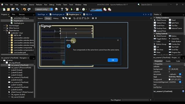 Java Programming #3-Login with Signup Form - Netbeans 17 with Oracle Database #javaforbeginners смотреть онлайн