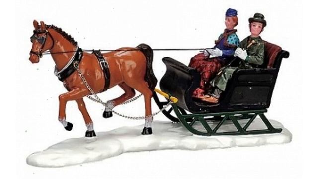 Повозка Катание на санях, 6,7х17,4х7см (Lemax) обзор 73633-lemax производитель LEMAX (Нидерланды)