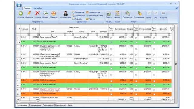 Управление интернет торговлей - Учетная система и CRM для интернет-магазина смотреть онлайн