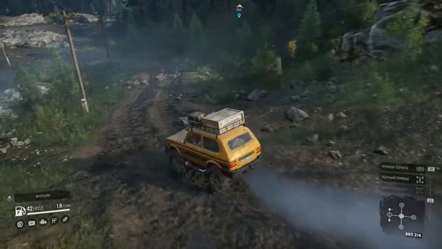 Ps4 Игра Snowrunner смотреть онлайн