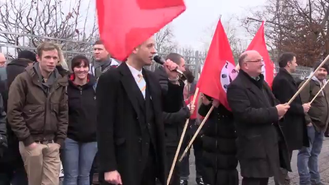 Heil Merkel Am 25.1.2016 In Halle