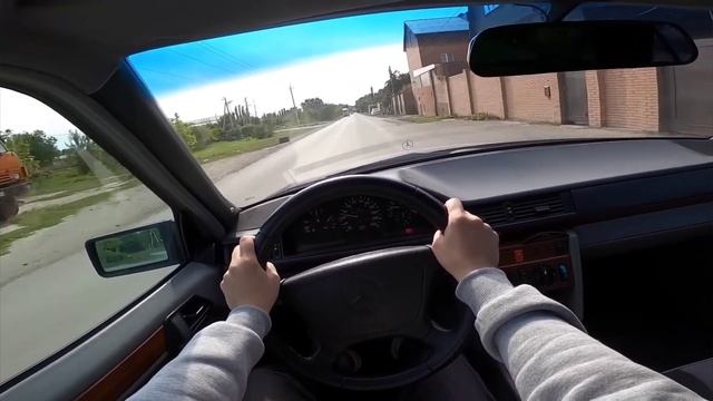 MERCEDES W124 ТЕСТ ДРАЙВ