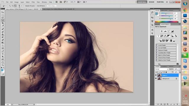 Adding Key effects to pictures in Photoshop Cs5 смотреть онлайн