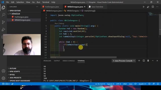 #07- Java Programlama: Döngüler смотреть онлайн
