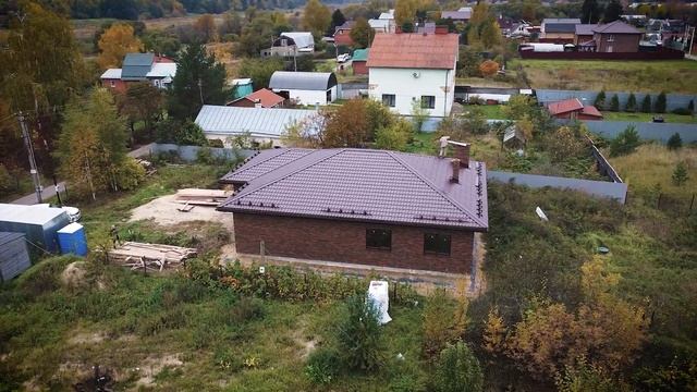 Одноэтажный дом площадью 150 метров из газобетона в Подмосковье. Обзор стоимость планировки.