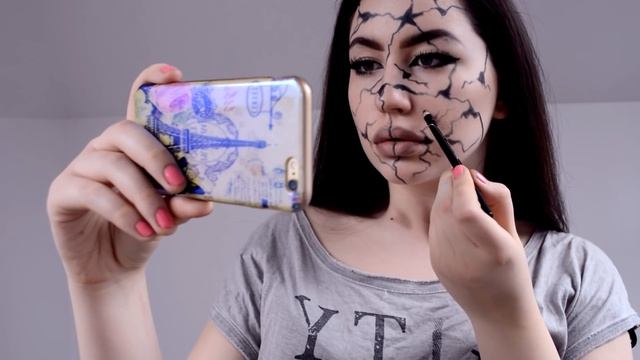 Vintage Doll + Broken Doll ✞ Halloween Makeup/ Макияж 