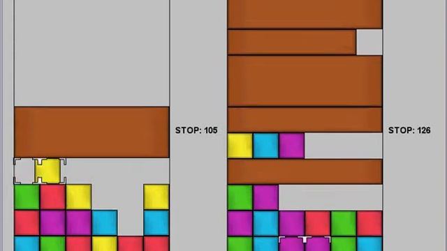Tetris Attack Clone AI Demo смотреть онлайн