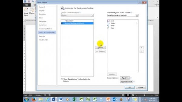 How to create and use a Word macro to insert any information with one click. Fast and efficient.