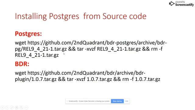 PostgresSQL 9.4 with BDR 1.0.7 Multi-master (Active-Active) - Part-01 смотреть онлайн