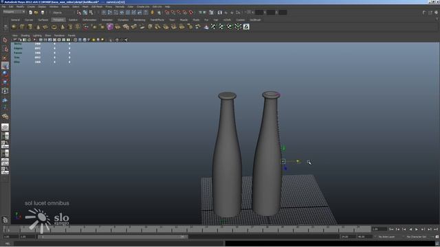 Измерения объёма в Maya. смотреть онлайн