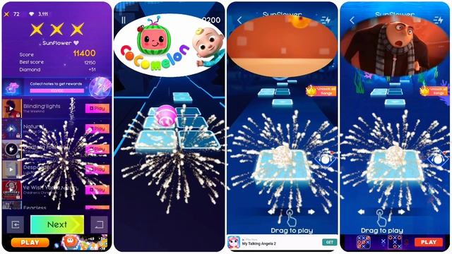 Minions Coffin Dance VS Despicable Me Coffin Dance VS Coco melon Coffin Dance VS Sheriff Coffin , смотреть онлайн