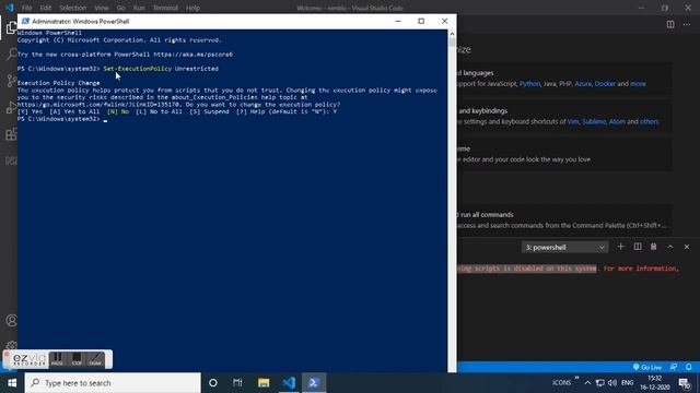 Ng Serve Angular Compile Time Error - ng.ps1 Cannot Be Loaded смотреть онлайн