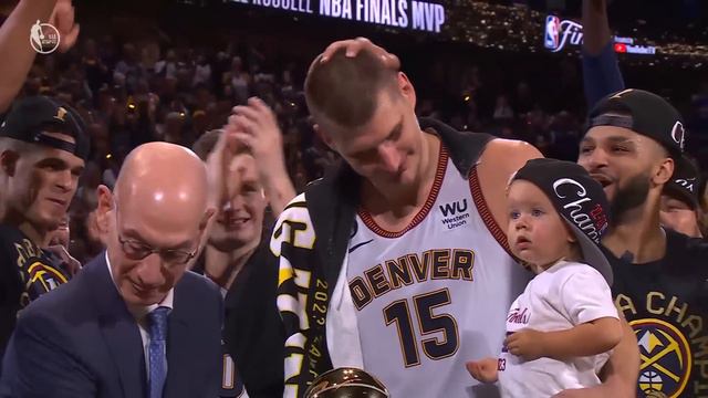 Denver Nuggets Larry O’Brien NBA Championship Trophy Presentation 🏆 смотреть онлайн