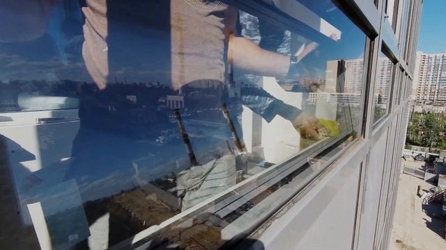 Стеклопакет без альпиниста. Утепление фасадного остекления. смотреть онлайн