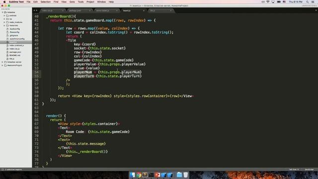 Building TicTacToe with React Native and SocketIO - SingaporeJS смотреть онлайн