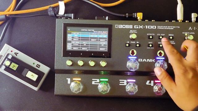 Boss GX - 100 - Mi Configuración de Uso en Vivo смотреть онлайн