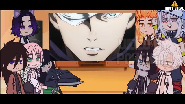 ✨Hashiras React to Gojo Satoru As New Hashira Demon Slayer Reacts KNY Reacts ✨| GC | KNY REACT GOJO смотреть онлайн