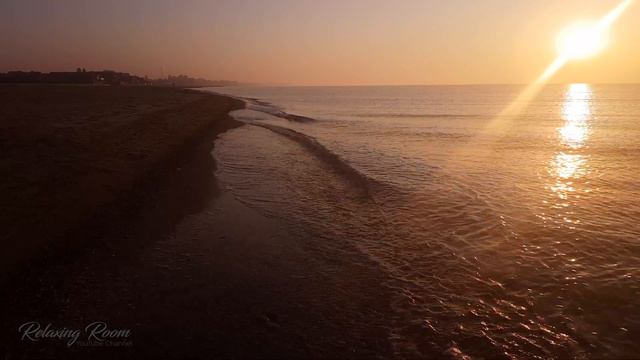Calming sounds of the sea at dawn for sound sleep video relax for rest antistress смотреть онлайн