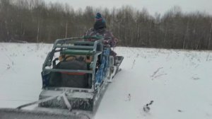 Толкач это сила ! Мотобуксировщик KOiRA богатырь январь 2023.